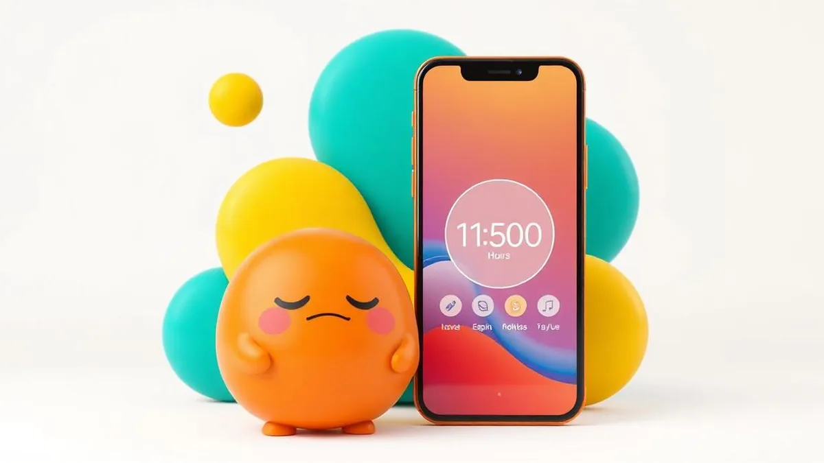 Screen Time Widget on Android: How to Add One — illustration